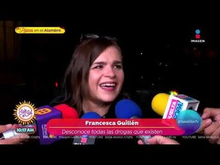 Francesca Guillén a favor de que Alejandro Camacho consuma marihuana | Sale el Sol