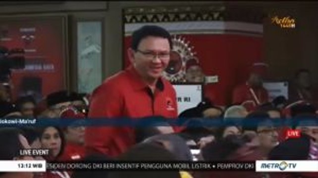 Megawati Perkenalkan BTP di Kongres V PDIP
