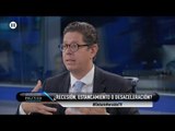 Economía en México, ¿recesión, desaceleración o estancamiento?; Juan Carlos Baker en mesa de debate