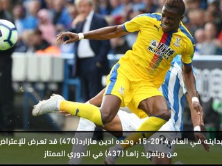 كرة قدم: الدوري الممتاز: ويلفريد زاها – مسيرته الإحترافية بالأرقام