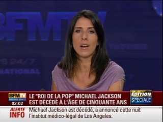 BFM TV - 26 Juin 2009 - Extrait "Info 360" (mort de Michael Jackson)