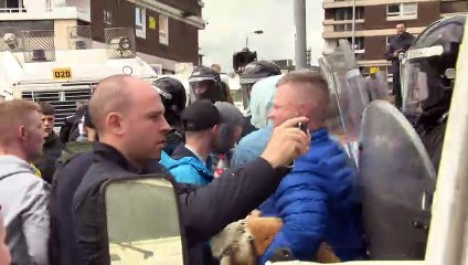 Tensions in Belfast over commemorative bonfire