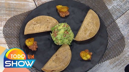 Receta: Dobladitas de frijol con plátano, ¡BARATÍSIMAS! | Todo Un Show