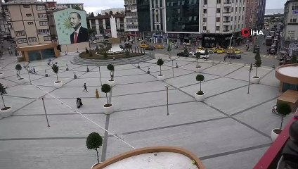 Rize Meydanı'nda meyve ağaçları çiçek açacak