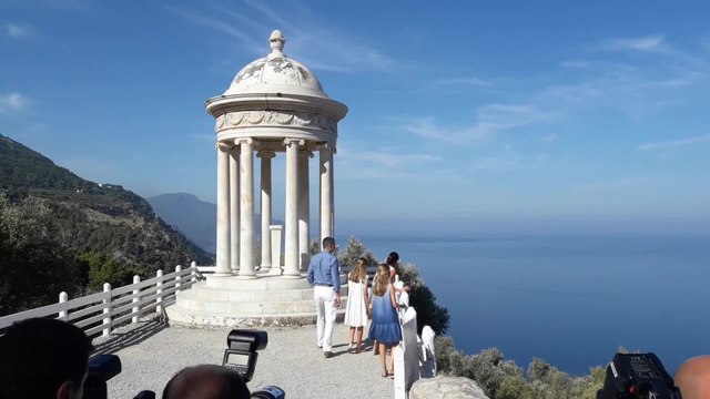 Los Reyes de España visitan Son Marroig