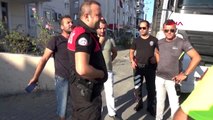 ZONGULDAK Polis ile TIR sürücüsünün tartışması karakolda bitti