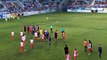 Pelea entre jugadores del Valladolid y Sporting en Palencia