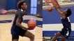 Bronny James & Zaire Wade Show Off INSANE Skills In Late Night DUNK OFF!