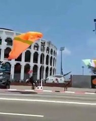 Les parachutistes ont vraiment assurés la fête de l’Indépendance de la Cote d'Ivoire. Admirez !