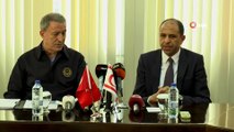 - Milli Savunma Bakanı Akar, KKTC Dışişleri Bakanı Özersoy ile görüştü- Akar: “Türkiye garantörlük hak ve sorumluluklarını uygulamaya hazırdır”