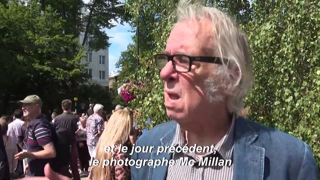 Des fans des Beatles célèbrent les 50 ans de la traversée d'Abbey Road