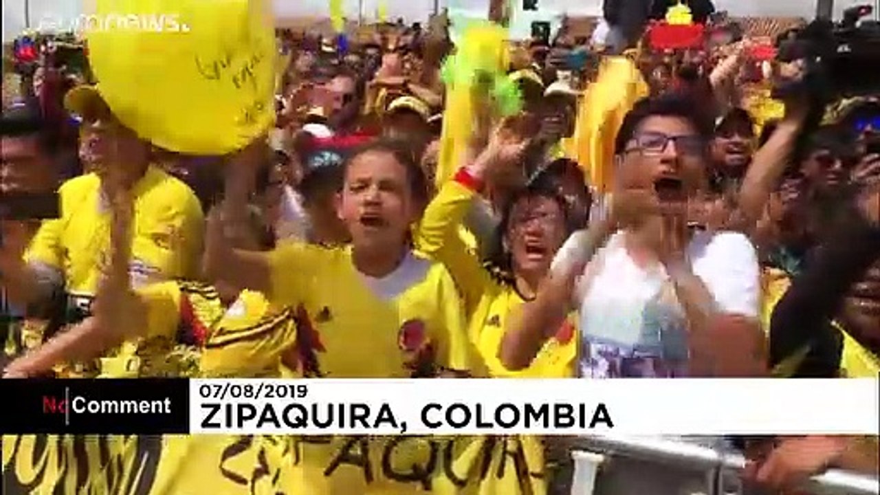 Tour-de-France-Sieger Bernal in Kolumbien empfangen