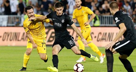 Yeni Malatyaspor, Partizan'a deplasmanda 3-1 mağlup oldu