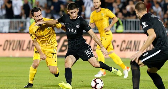 Yeni Malatyaspor, Partizan'a deplasmanda 3-1 mağlup oldu