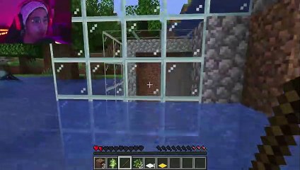 We made a HIDDEN LAVA BUNKER in Minecraft 1.14 - Episode 2