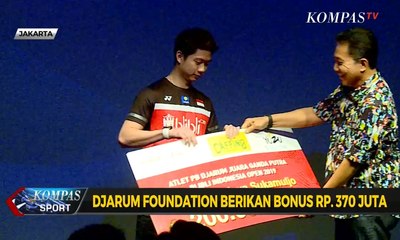 Djarum Foundation Berikan Bonus Rp 370 Juta