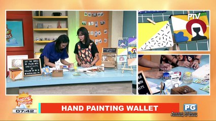 ARTSY CRAFTSY: Hand painting wallet