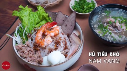 Cách nấu HỦ TIẾU khô Nam Vang