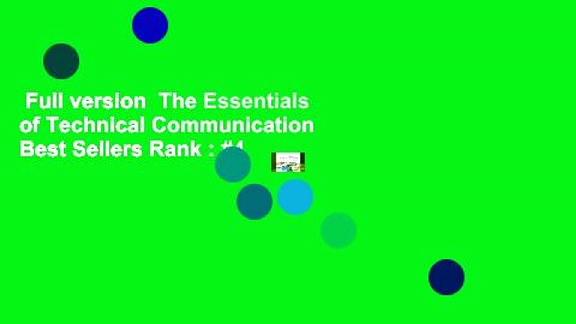 the essentials of technical communication 3rd edition pdf download