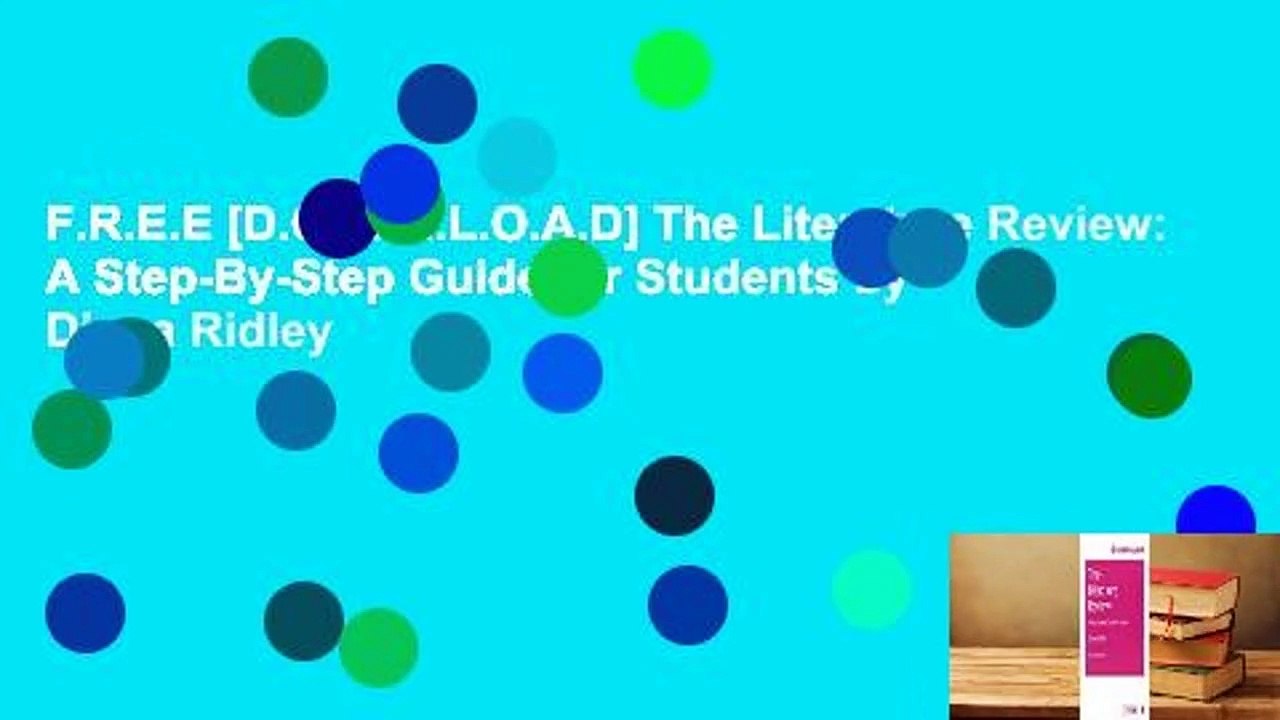 ridley d (2012) the literature review a step by step guide for students sage publications