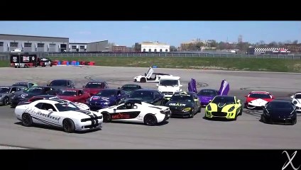 Aventador Owner Does Epic Donuts...Until the Car Breaks