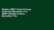 Review  GMAT Verbal Strategy Guide Set (Manhattan Prep GMAT Strategy Guides) - Manhattan Prep