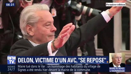 Que sait-on de l'état de santé d'Alain Delon après son AVC?