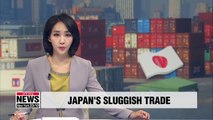 Japan's current account surplus drops 4.2% in H1 due to sluggish exports