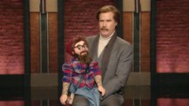 Ron Burgundy Performs Stand-Up with a Hipster Dummy