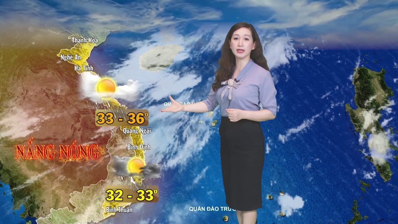 Dự báo thời tiết chiều và tối hôm nay ngày 9/8/2019 | Khu vực Miền Trung nằng to, Tây Nguyên mưa lớn