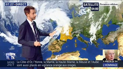 La météo pour ce vendredi 9 août 2019