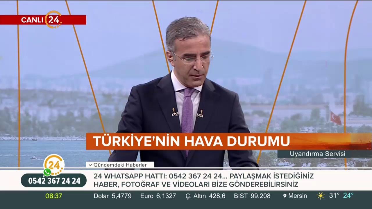 Türkiye'nin hava durumunu @eldebiran aktarıyor
