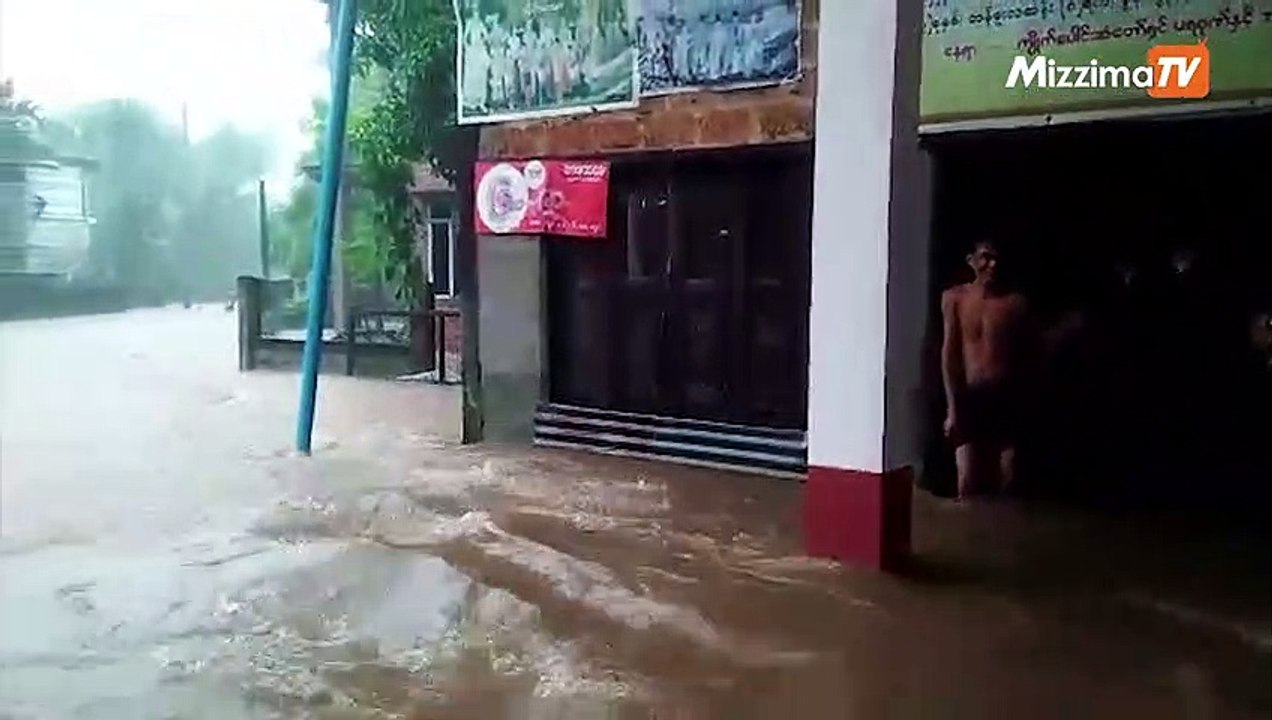 ေပါင္ၿမိဳ႕နယ္တြင္ ေရနစ္ျမဳပ္ေနၿပီး အကူညီမ်ား လိုအပ္ေန