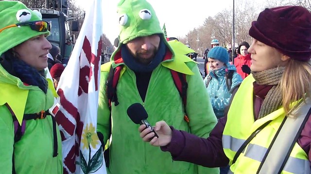 Wir haben es satt - Demo für Agrarwende Berlin (Zeit für den Wandel)