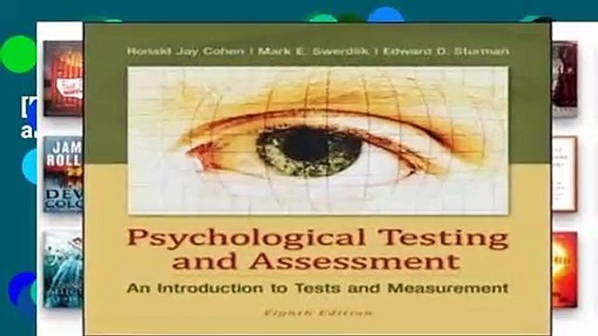 [FREE] Psychological Testing and Assessment