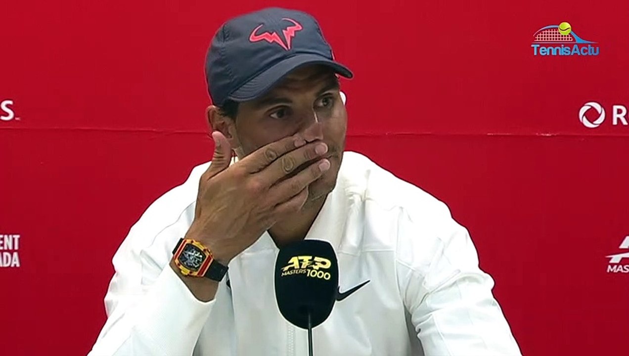 ATP - Montréal 2019 - Rafael Nadal : "If we are on the board of players together with Roger Federer, it's because we talked about it before, so we decided together to go"