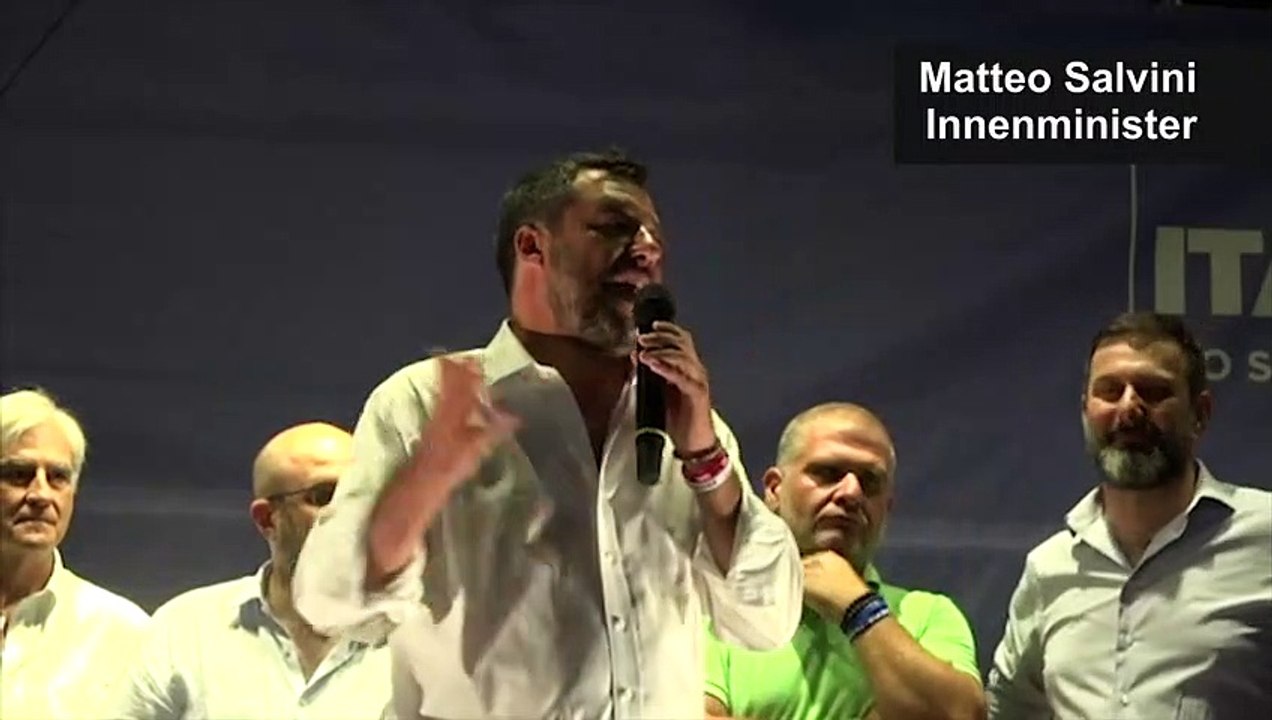Salvini stürzt Italien in schwere Regierungskrise