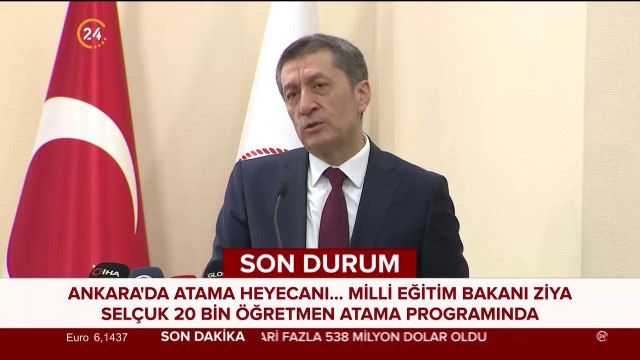 20 bin öğretmenin atama programı