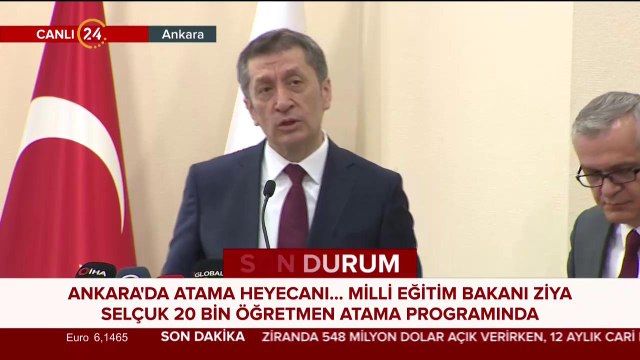 20 bin öğretmenin atama programı