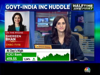 Government & India Inc discuss steps to boost growth