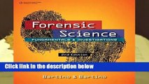 [Doc] Forensic Science: Fundamentals   Investigations