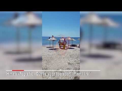 Report TV - Pogradec, Himare e Durrës, vijon operacioni 'Plazhi i lirë'