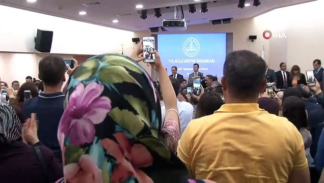 Milli Eğitim Bakanı Ziya Selçuk '20 Bin Öğretmen Atama Programı'na katıldı