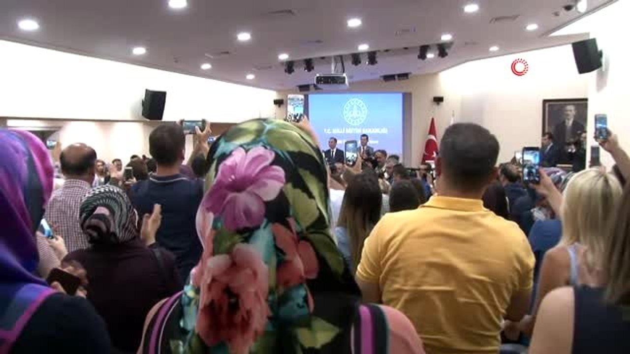 Milli Eğitim Bakanı Ziya Selçuk "20 Bin Öğretmen Atama Programı"na katıldı