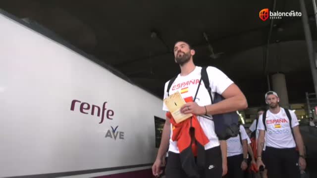 La selección española llega a Málaga para continuar con la preparación para el Mundial