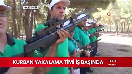 Kurban Yakalama Timi İş Başında