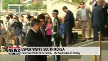 Defense chiefs of S. Korea, U.S. held talks on Friday