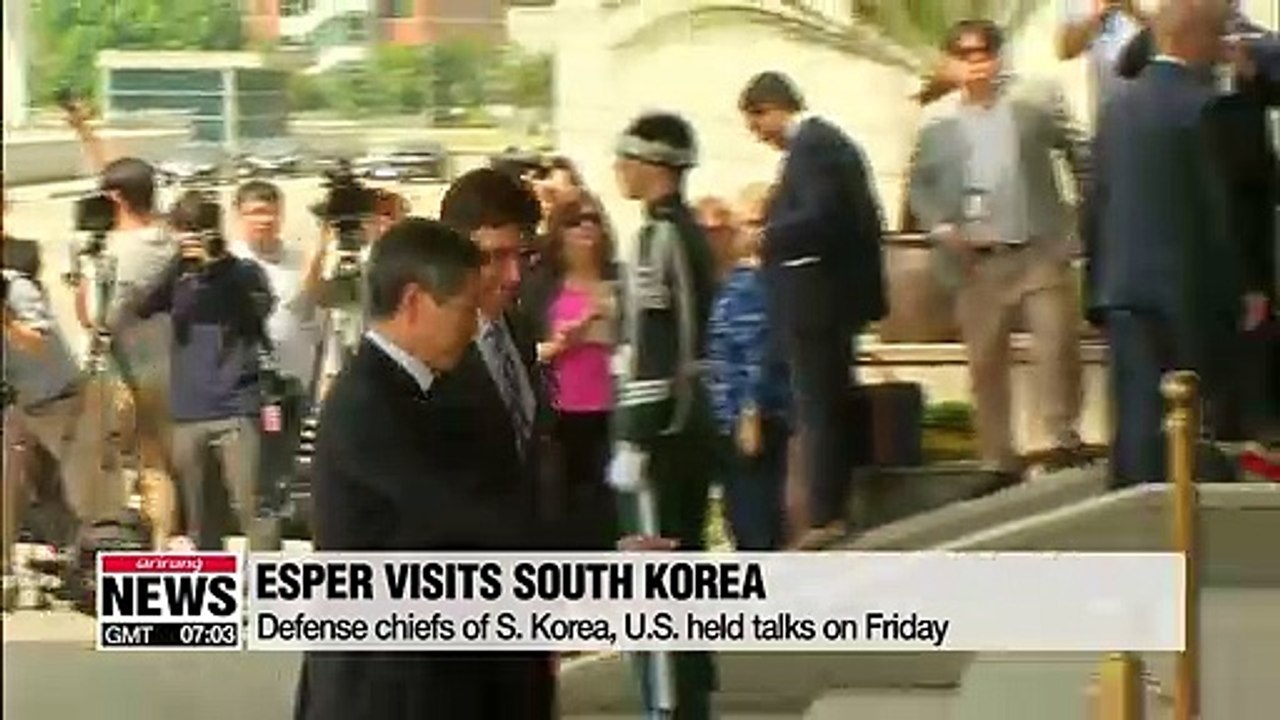 Defense chiefs of S. Korea, U.S. held talks on Friday
