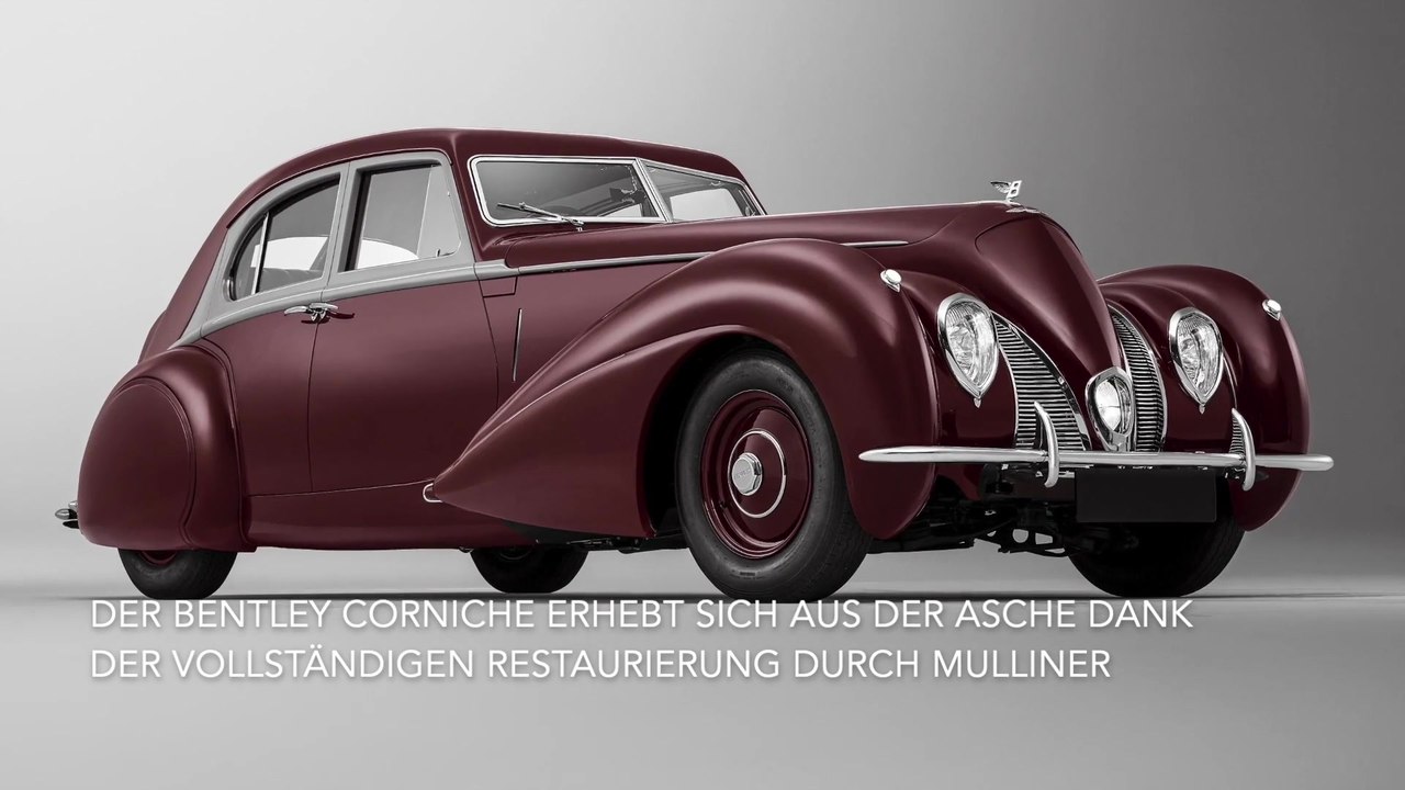 Das fehlende Bindeglied – Mulliner baut wichttigen 1939er Bentley Corniche vollkommen neu auf
