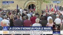 Obsèques du maire de Signes: une minute de silence respectée avant que la Marseillaise soit entonnée